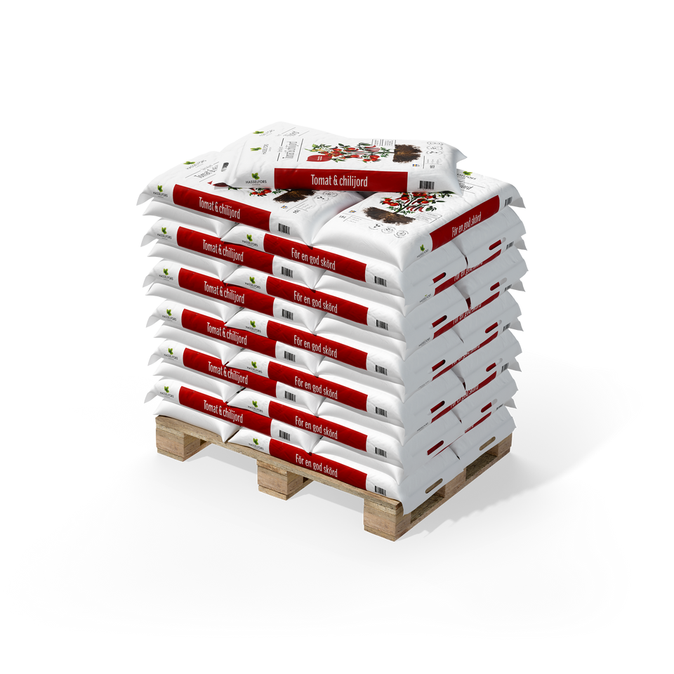 Hasselfors tomaatti & chilimaaperä, 15 litraa, 51kpl, Puolipaketti