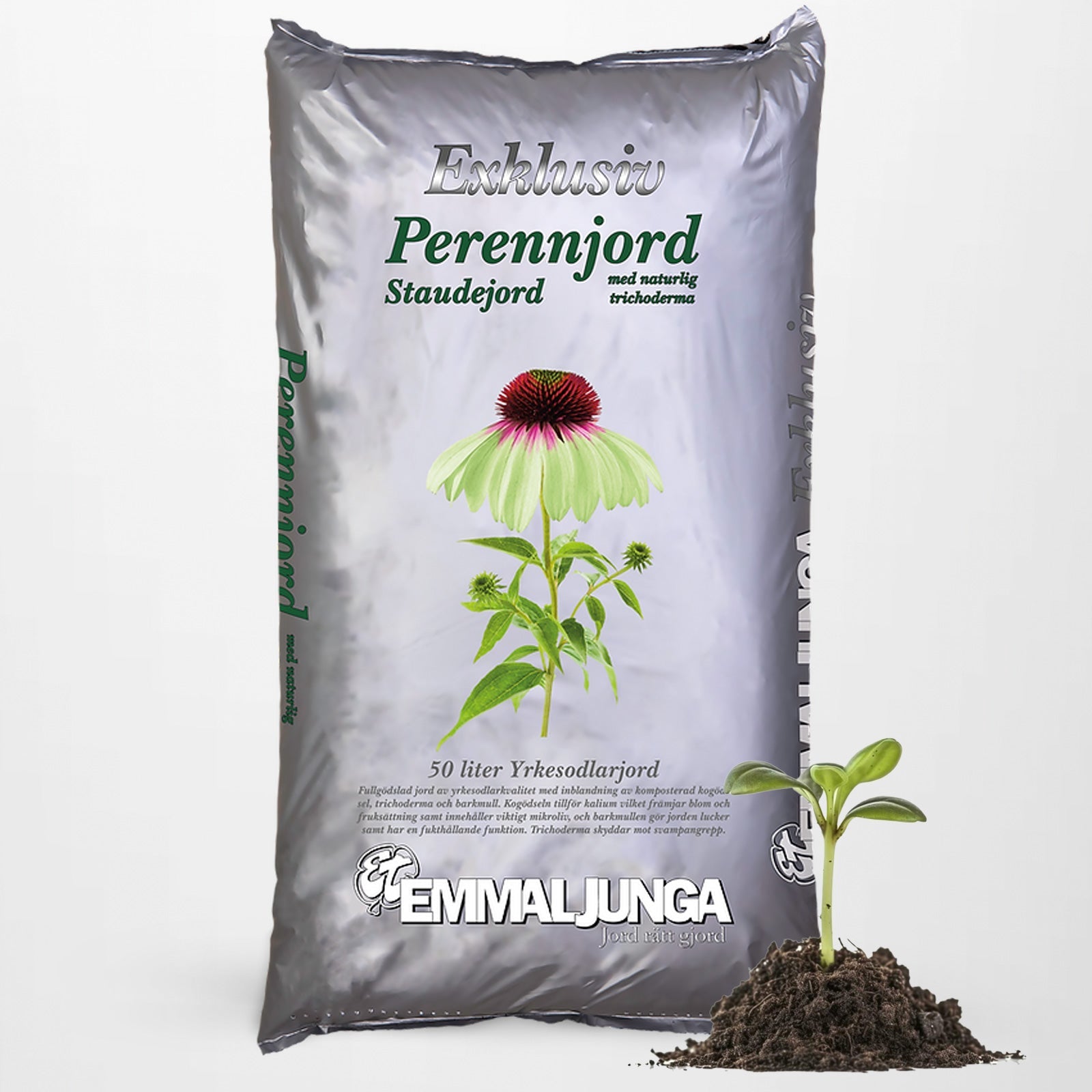 Emmaljunga Exklusiv Perennjord 50L - Helpall 39kpl