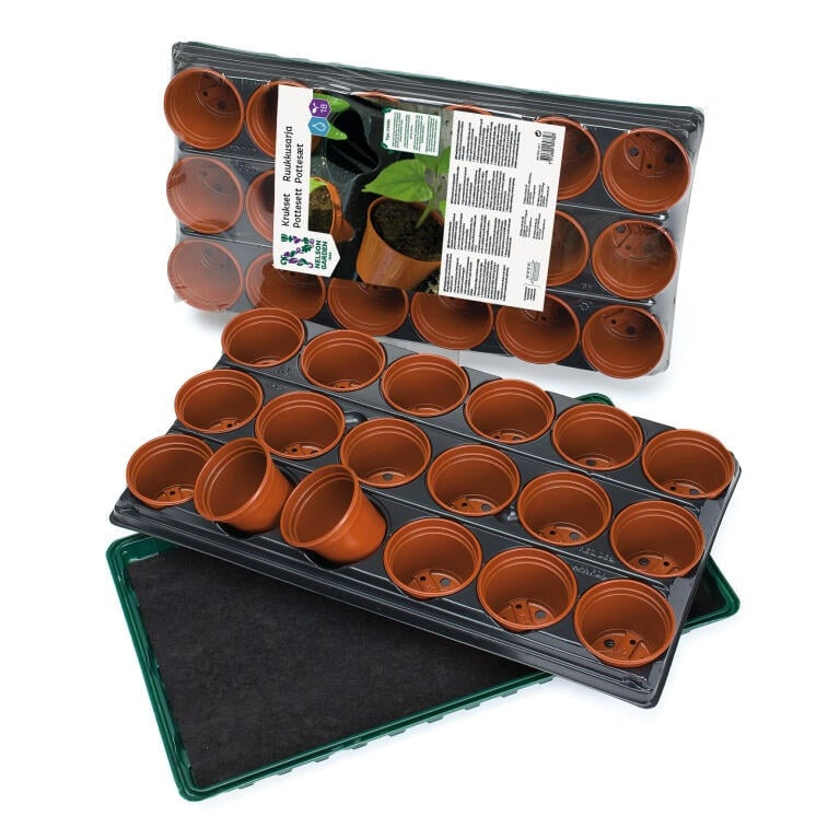 Krukset Water 18 krukor bevattningsmatta