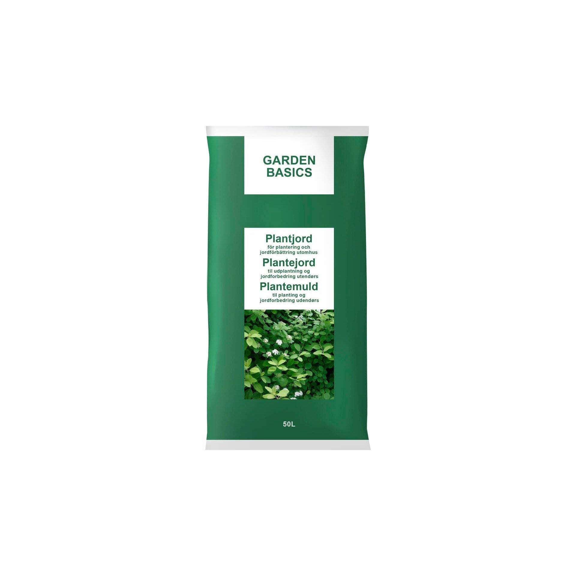 Hasselfors garden basic plantjord 40 liter, Helpall