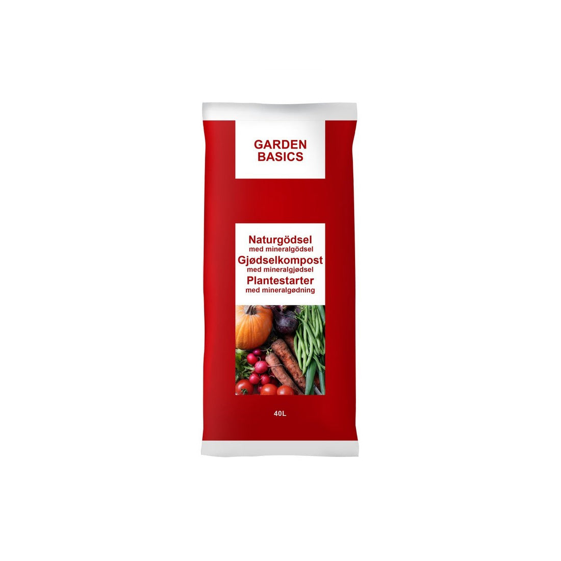 Hasselfors luonnonlannoite, 40L, 54kpl, Apupino