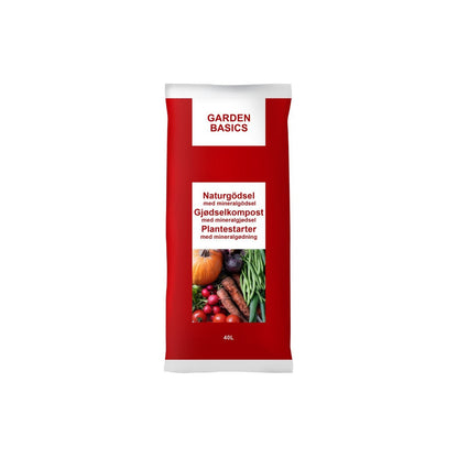 Hasselfors luonnonlannoite, 40L, 54kpl, Apupino