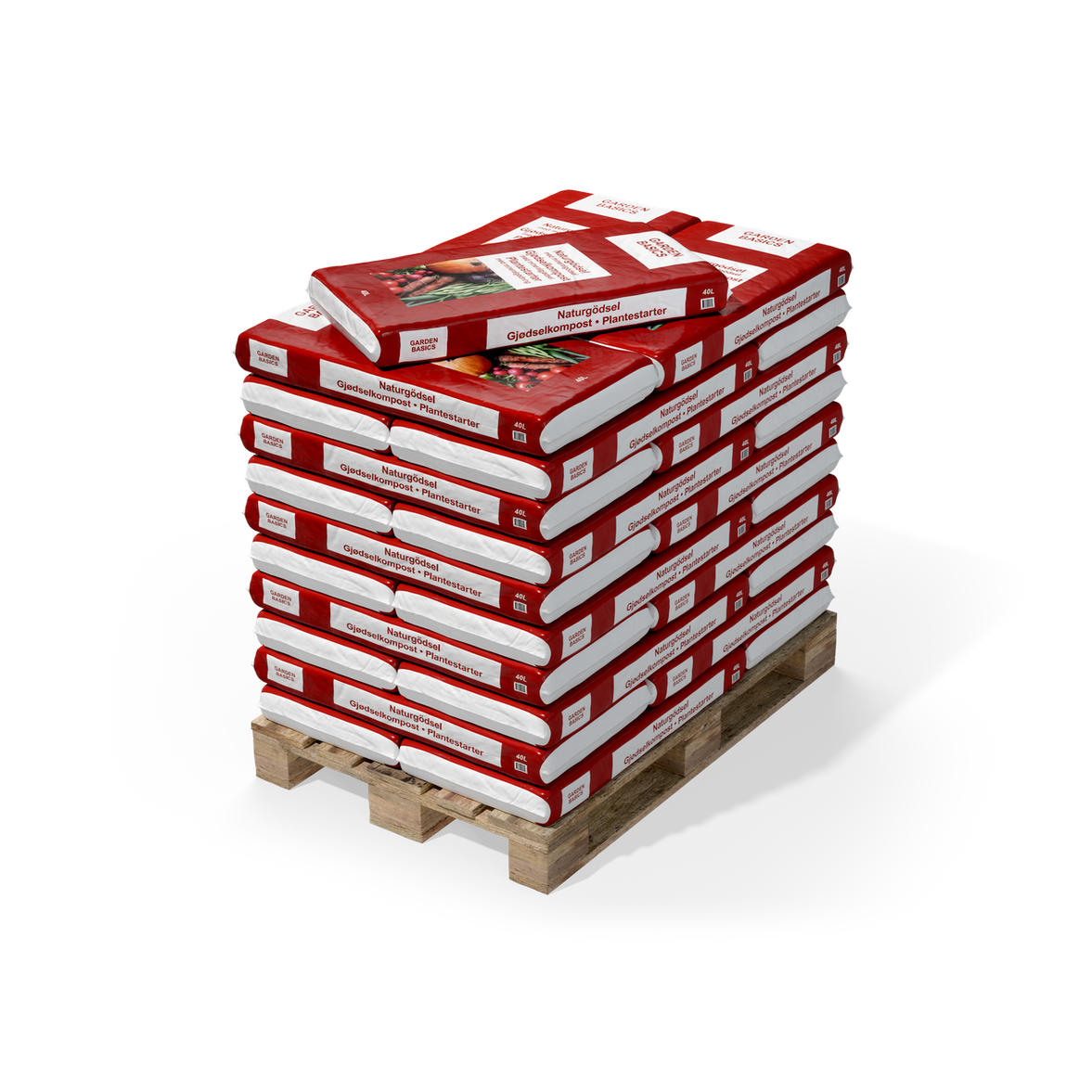 Hasselfors luonnonlannoite, 40L, 54kpl, Apupino