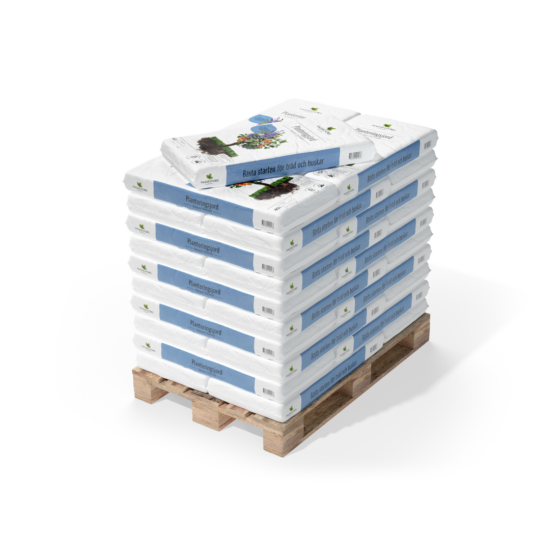 Hasselfors istutusmultaa, 40 litraa, 54kpl, Apupakkaus