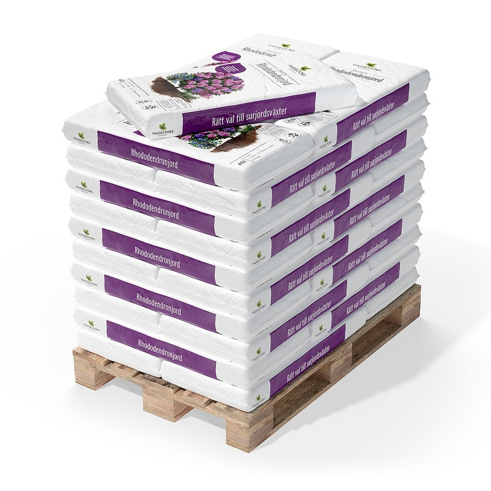 Hasselfors Rhododendronmaata, 40 litraa, 51. krs, Apupakkaus