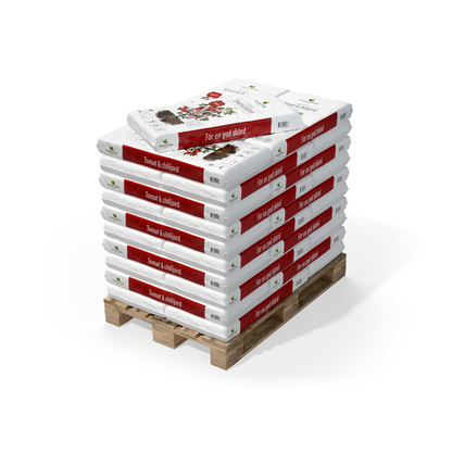 Hasselfors tomaatti- ja chilimaaperä, 40 litraa, 48 kpl, apupino