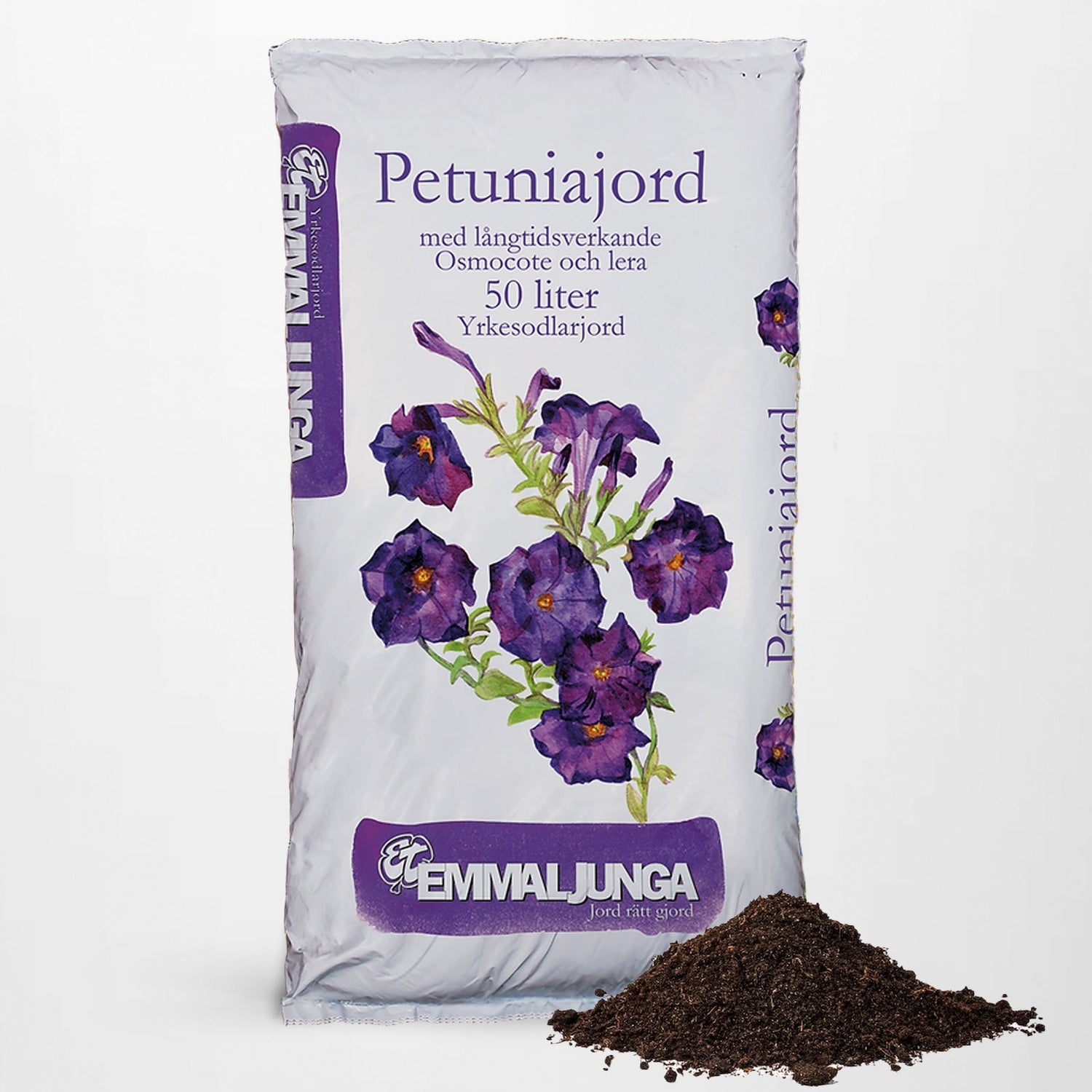 Emmaljunga Petuniajord 50L - Helpall 39kpl