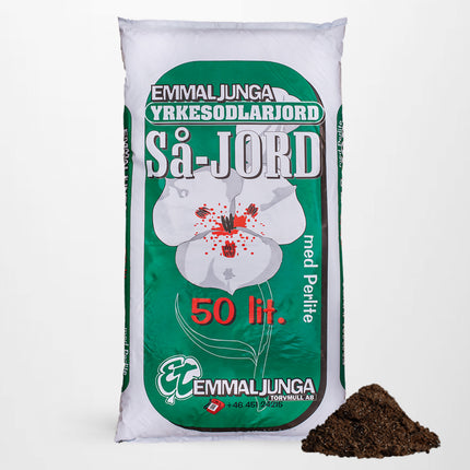 Emmaljunga Såjord med Perlite 50L - Helpall 39st - Fraktfri