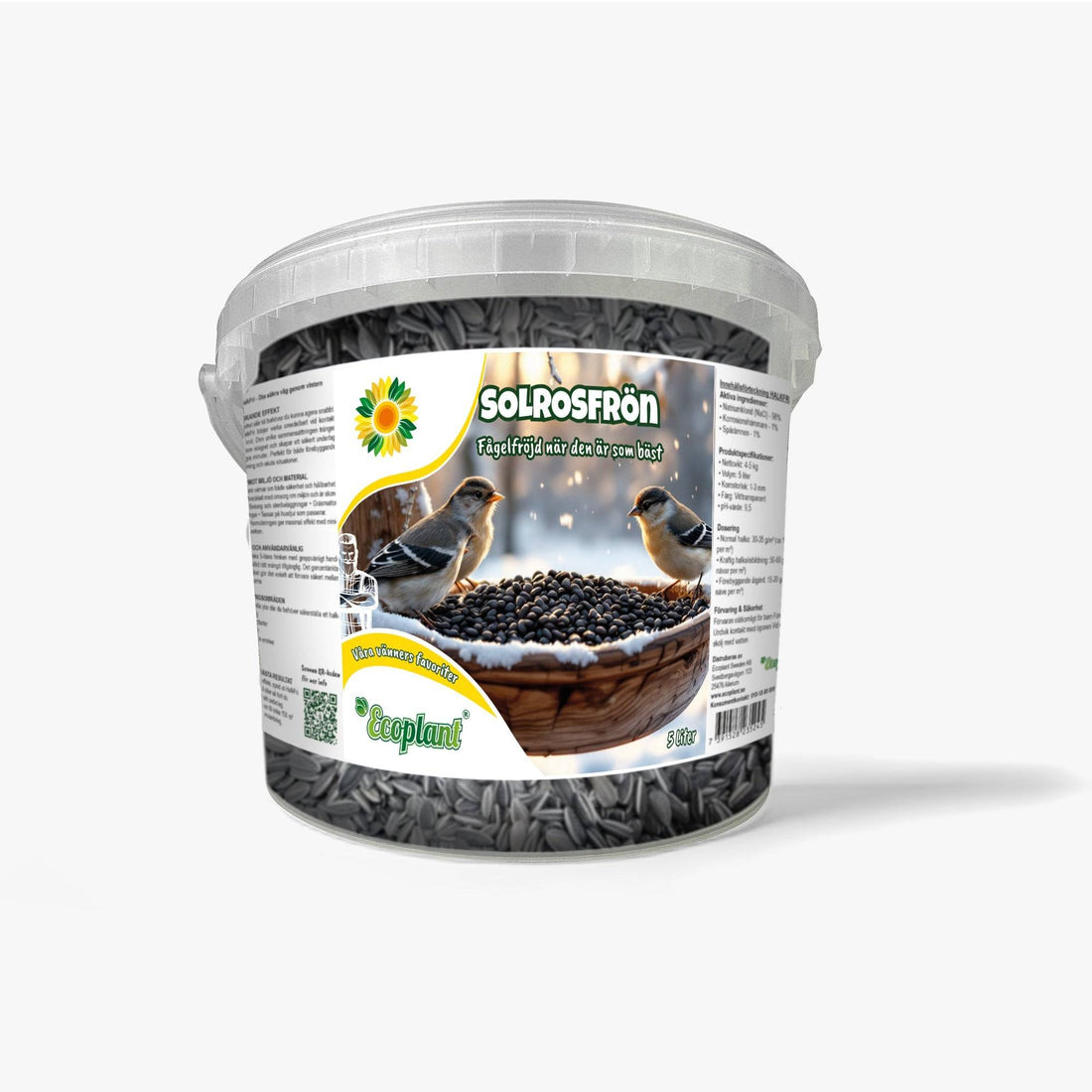 Auringonkukansiemen 5 litraa