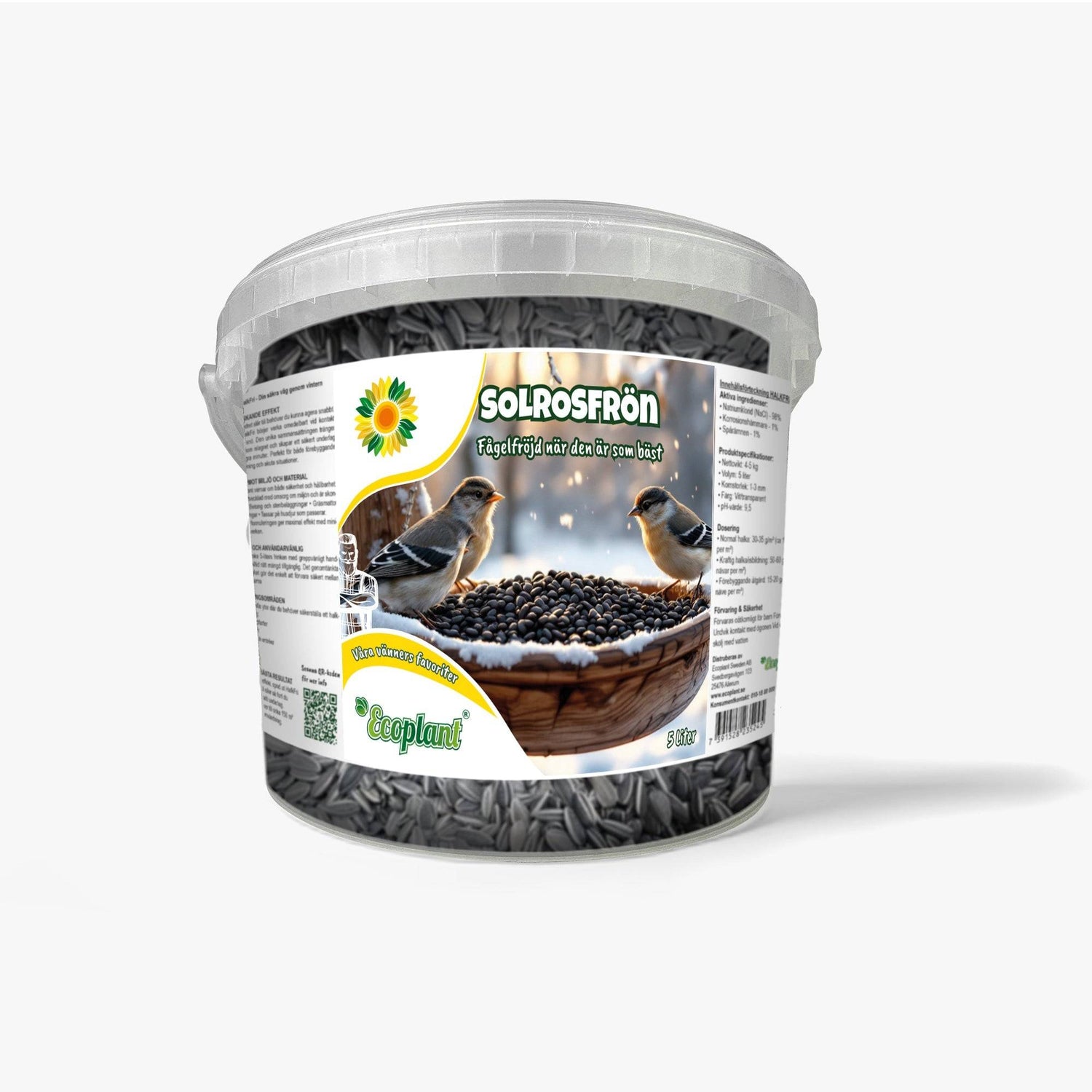 Auringonkukansiemen 5 litraa
