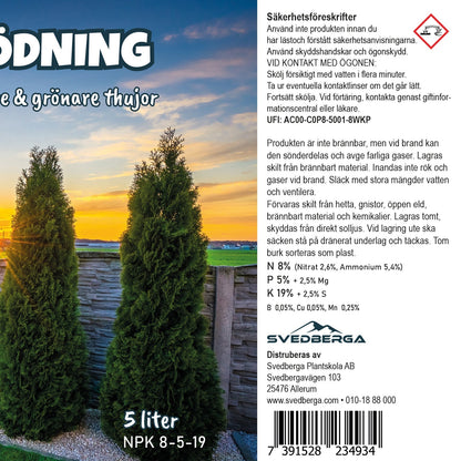 Tuijaravinne 5 litraa ∼ 6kg, Ilmainen toimitus.