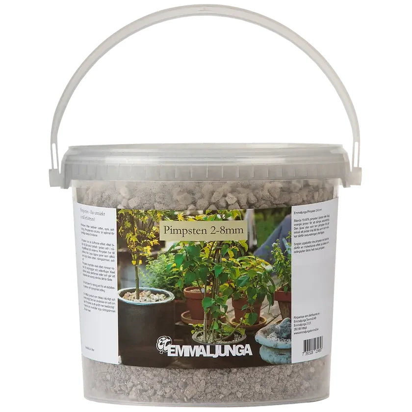 Pimpsten 2-8 mm 5 litraa - Emmaljunga