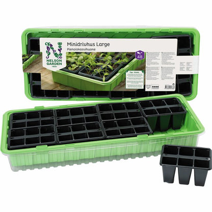Minikasvihuoneen ruukkuinsertit Suuri
