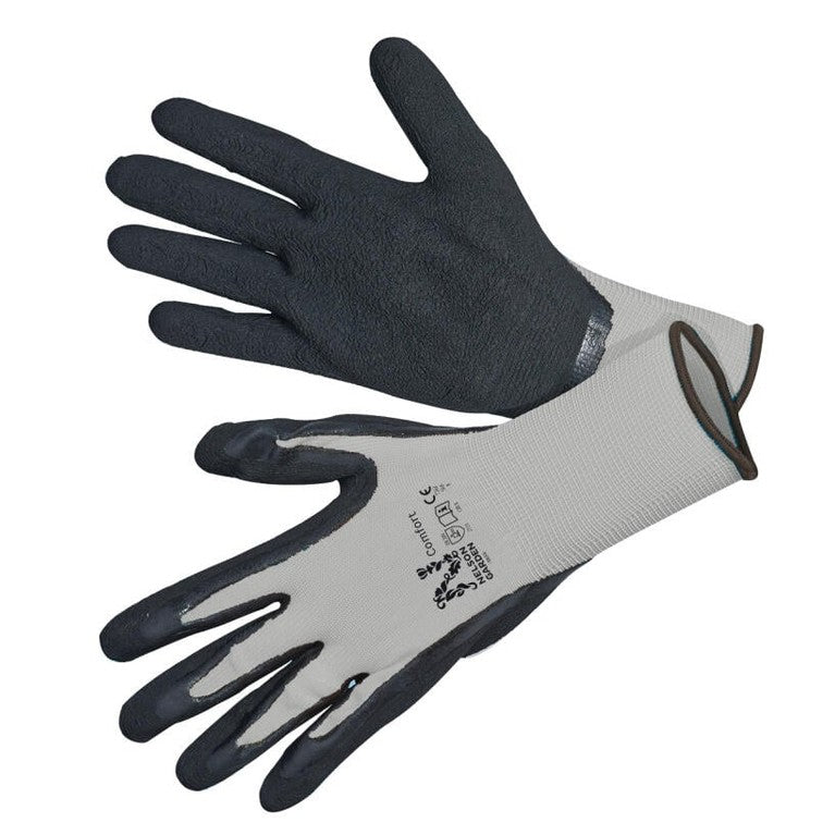 Handske Comfort stl 9 Grå/Svart
