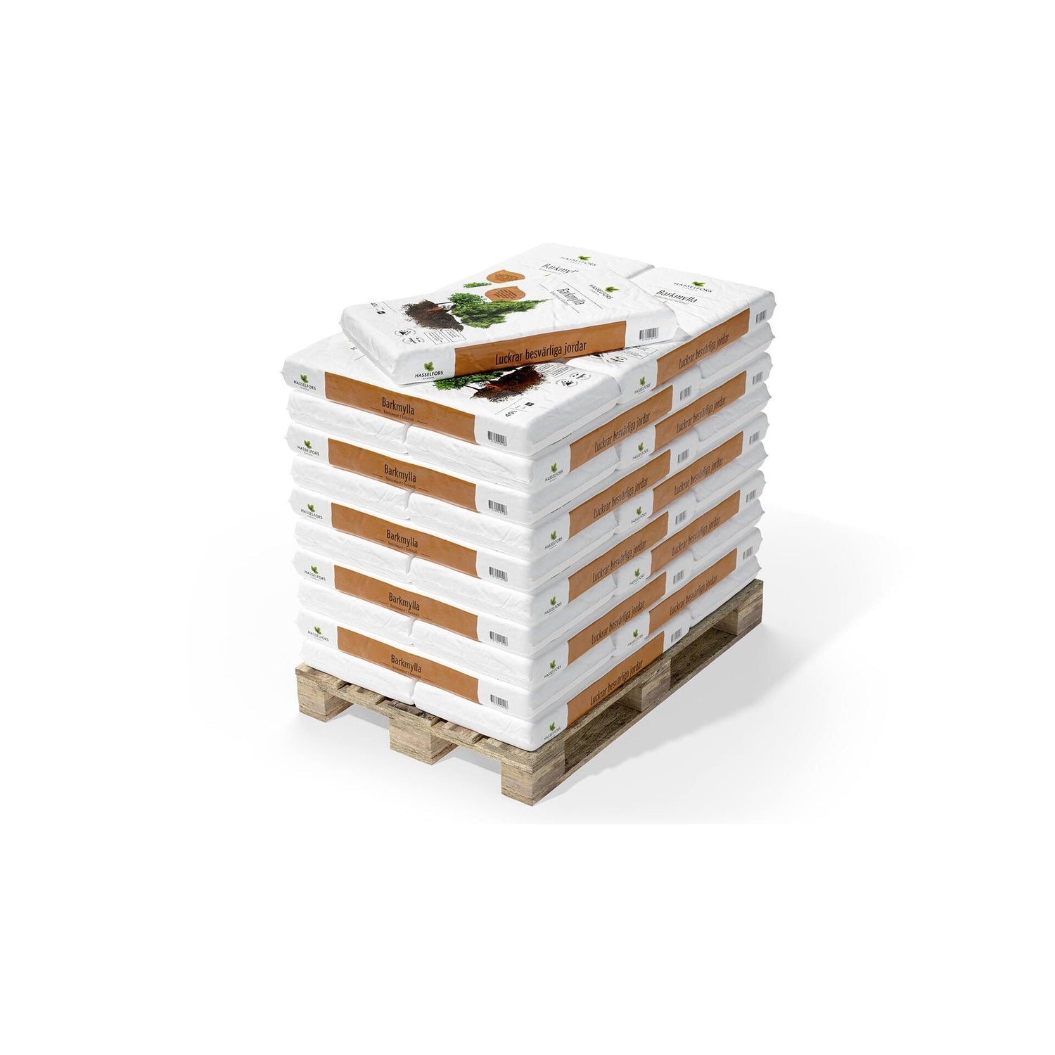 Hasselfors barkmylla, 40 liter, 51st, Helpall