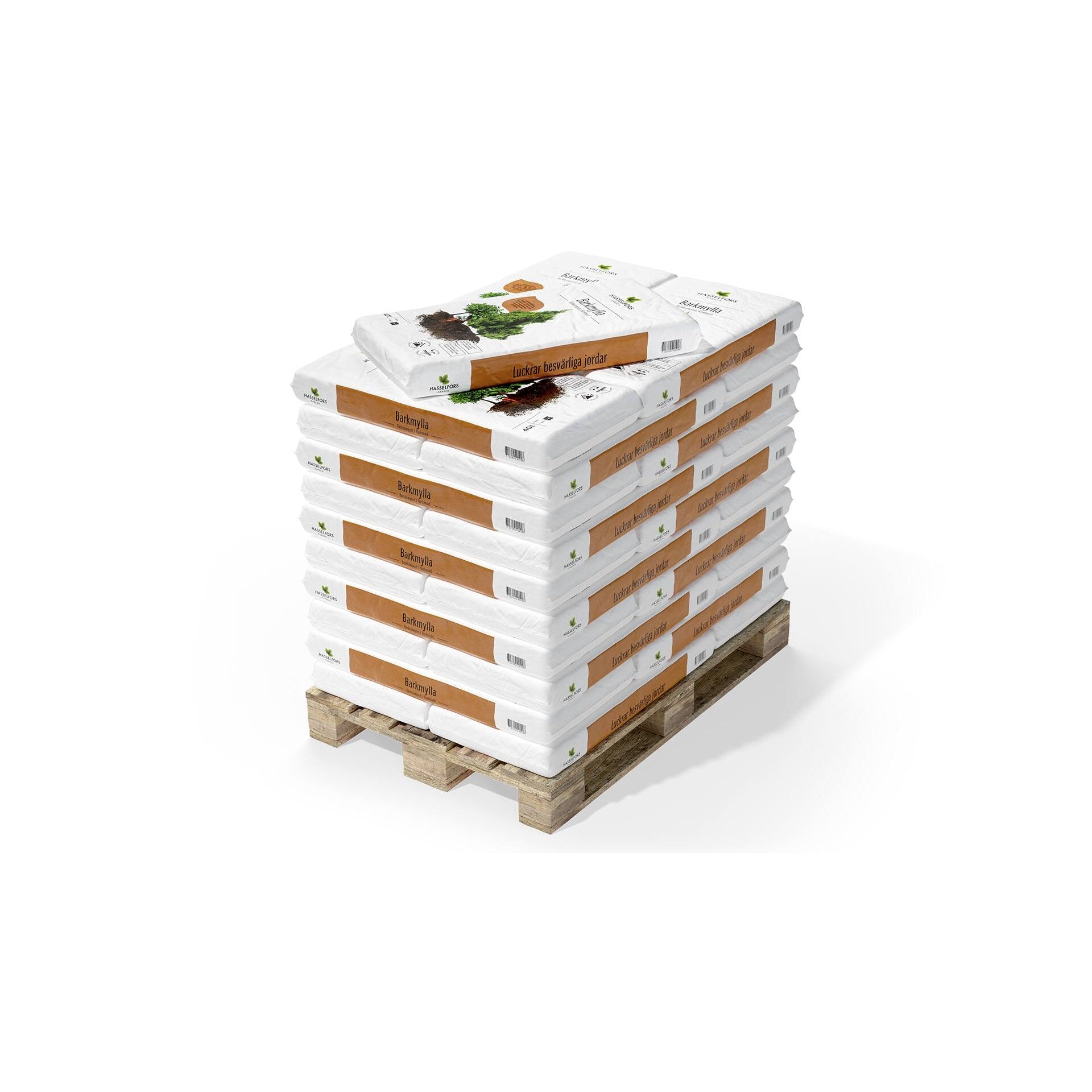 Hasselfors barkmylla, 40 liter, 51st, Helpall