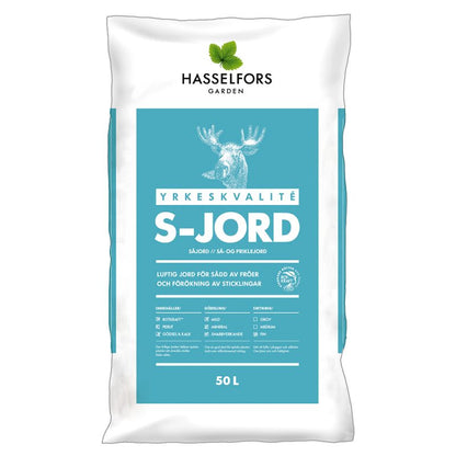Hasselfors S-Jord, 50 liter, 45st, Helpall