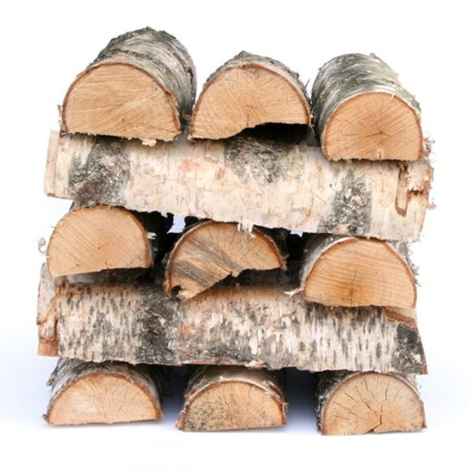 Björkved på Pall 1,6 m3 (40 säckar á 40 L) - Gratis hemleverans.